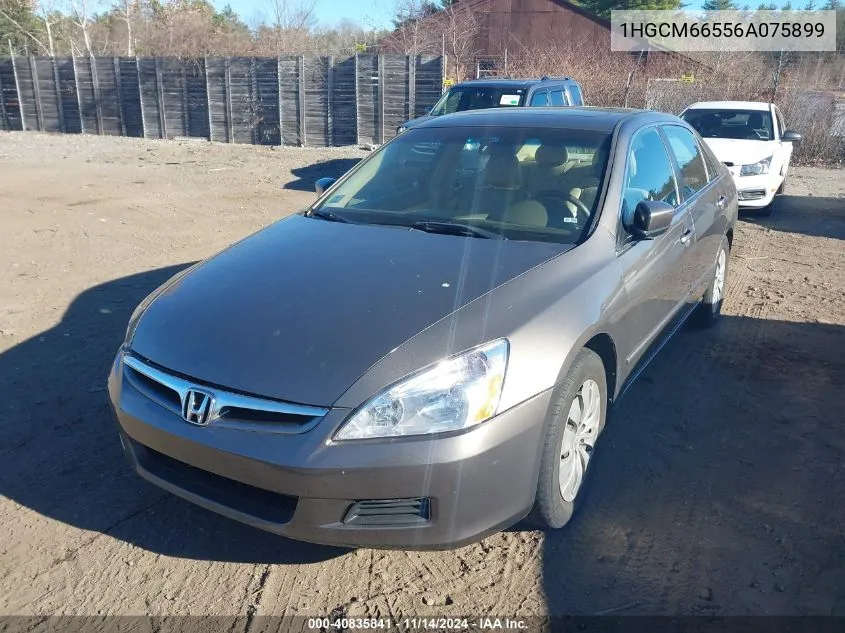 2006 Honda Accord 3.0 Ex VIN: 1HGCM66556A075899 Lot: 40835841