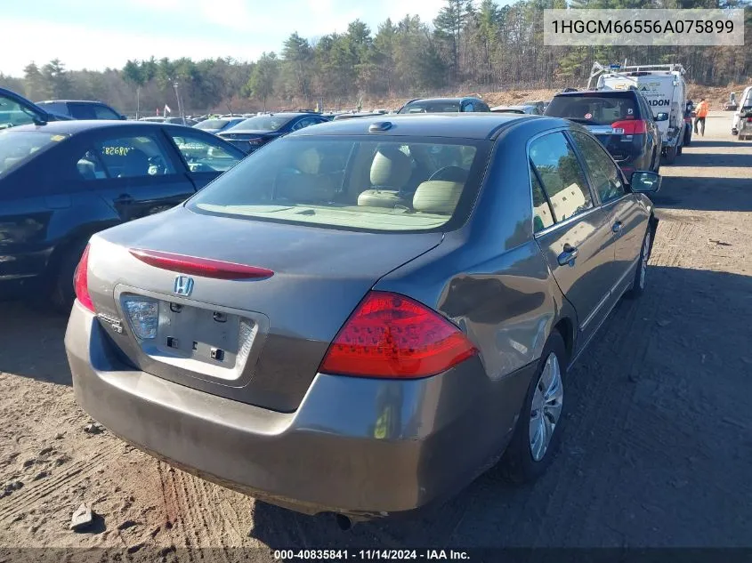 2006 Honda Accord 3.0 Ex VIN: 1HGCM66556A075899 Lot: 40835841