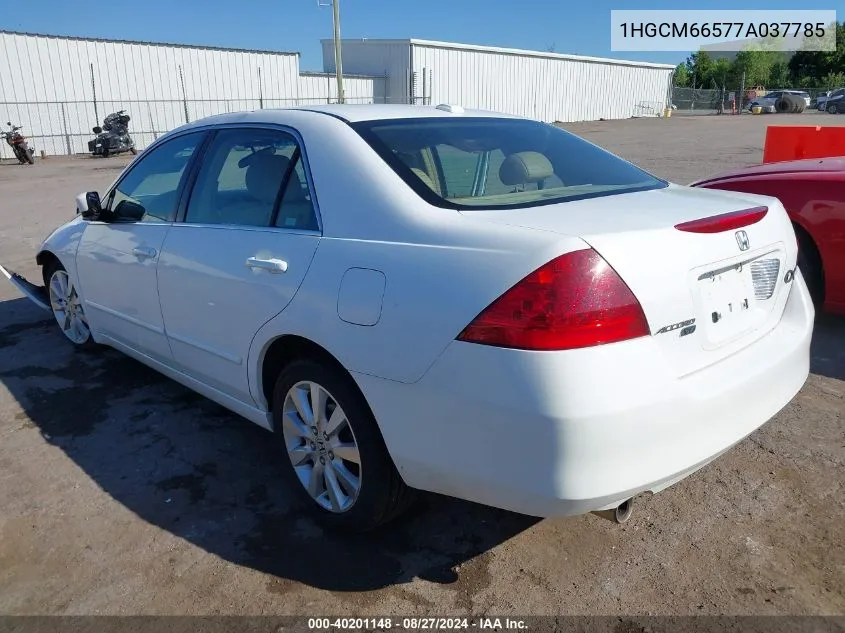 1HGCM66577A037785 2007 Honda Accord 3.0 Ex