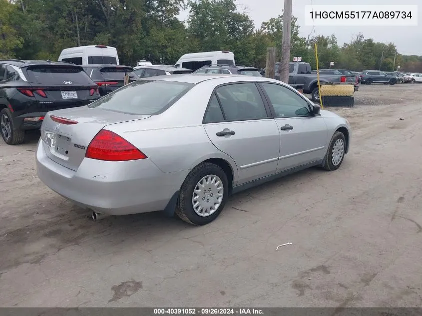 1HGCM55177A089734 2007 Honda Accord 2.4 Vp