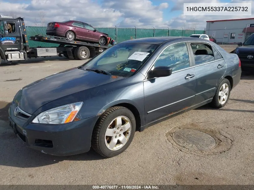 2007 Honda Accord 2.4 Se VIN: 1HGCM55337A225732 Lot: 40776077