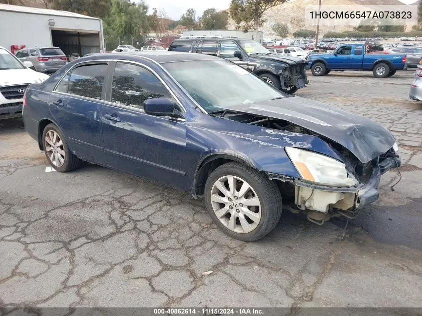 2007 Honda Accord 3.0 Ex VIN: 1HGCM66547A073823 Lot: 40862614