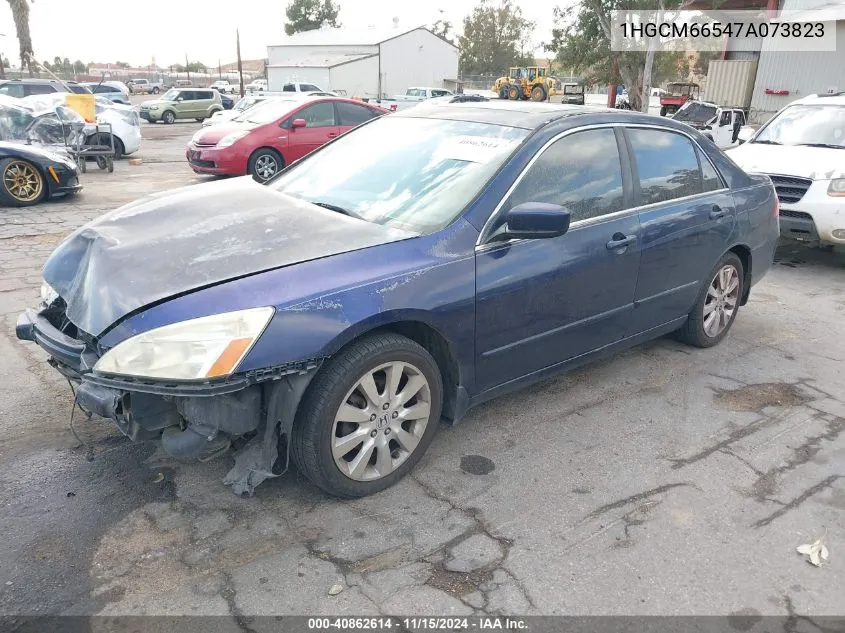 2007 Honda Accord 3.0 Ex VIN: 1HGCM66547A073823 Lot: 40862614