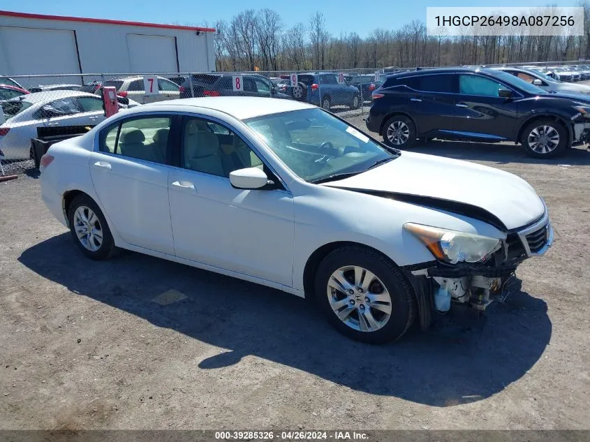 1HGCP26498A087256 2008 Honda Accord 2.4 Lx-P