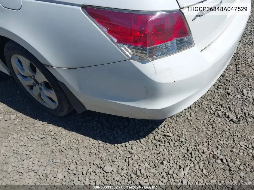 1HGCP36848A047529 2008 Honda Accord 3.5 Ex-L