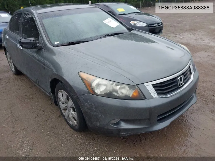 2008 Honda Accord 3.5 Ex-L VIN: 1HGCP36888A088388 Lot: 39404487