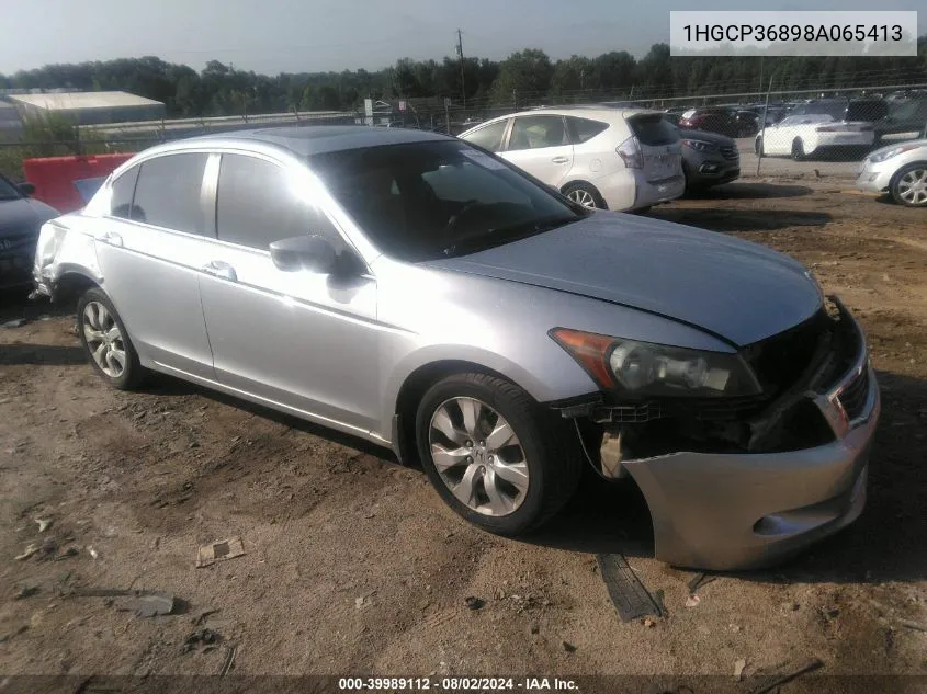 2008 Honda Accord 3.5 Ex-L VIN: 1HGCP36898A065413 Lot: 40523175