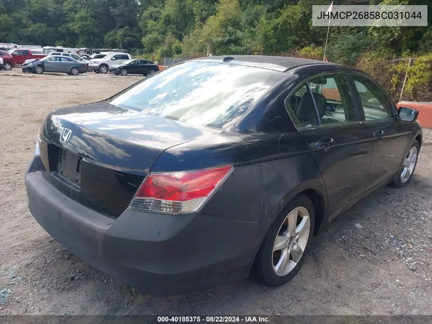 JHMCP26858C031044 2008 Honda Accord 2.4 Ex-L