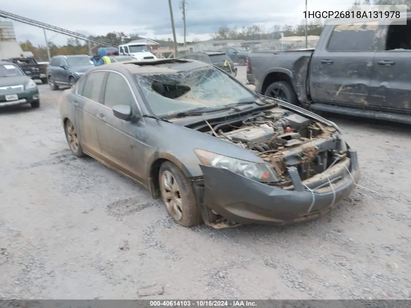 1HGCP26818A131978 2008 Honda Accord 2.4 Ex-L