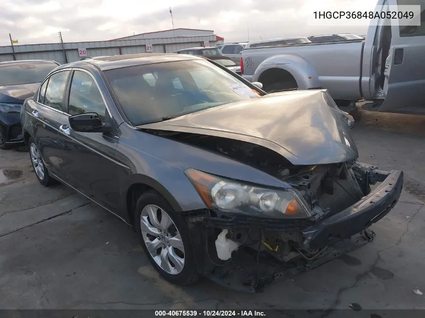 1HGCP36848A052049 2008 Honda Accord 3.5 Ex-L