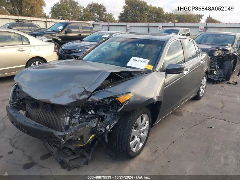 1HGCP36848A052049 2008 Honda Accord 3.5 Ex-L