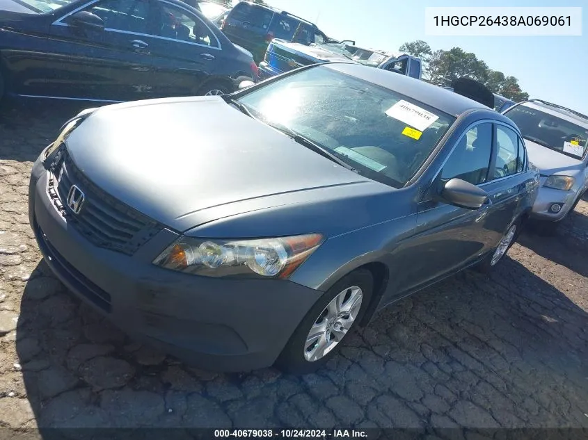 1HGCP26438A069061 2008 Honda Accord 2.4 Lx-P