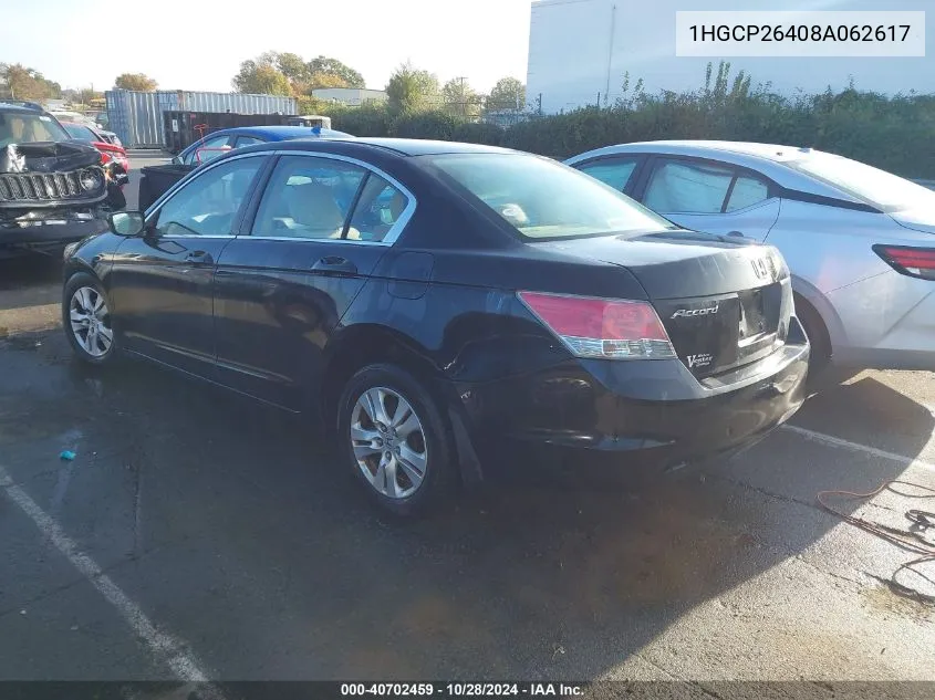 1HGCP26408A062617 2008 Honda Accord Lxp