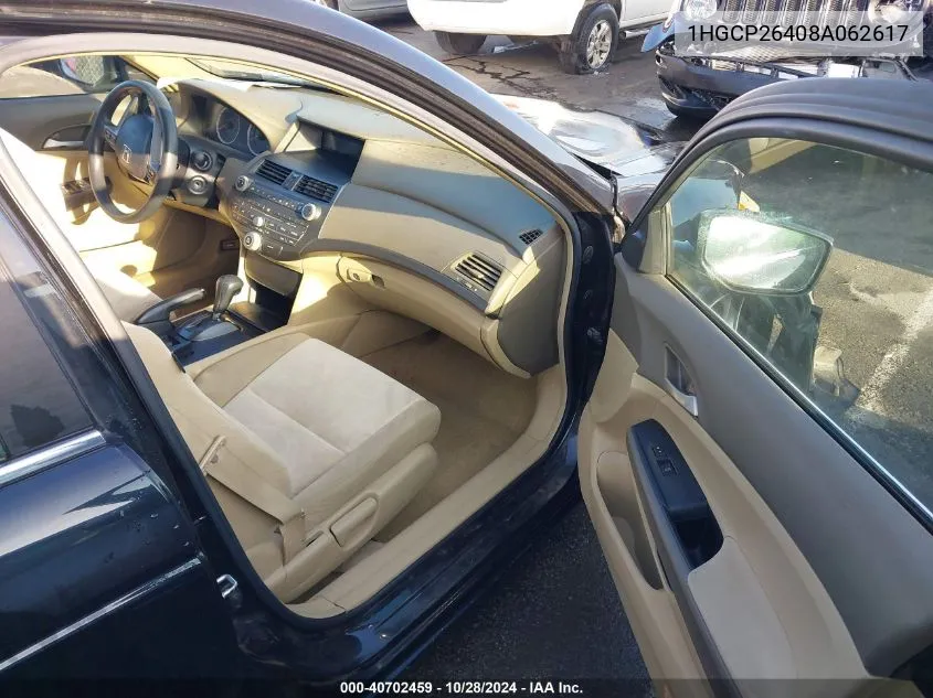 1HGCP26408A062617 2008 Honda Accord Lxp