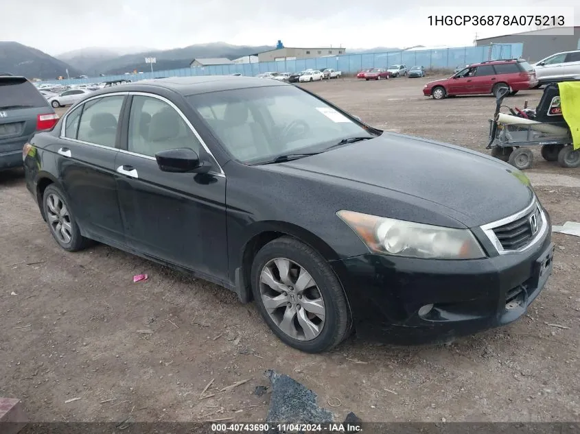 1HGCP36878A075213 2008 Honda Accord 3.5 Ex-L