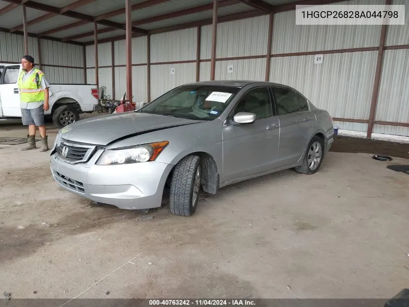 1HGCP26828A044798 2008 Honda Accord 2.4 Ex-L