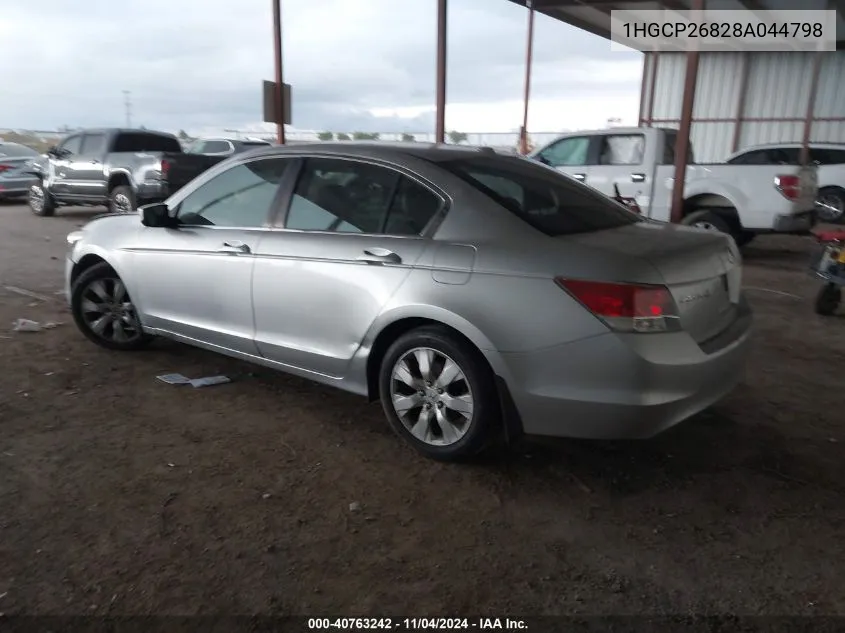 1HGCP26828A044798 2008 Honda Accord 2.4 Ex-L