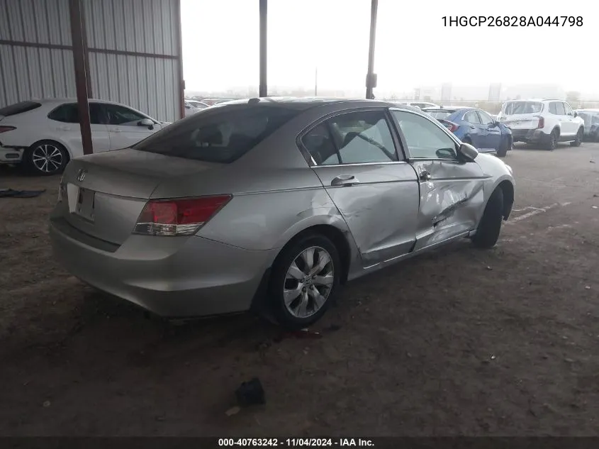 1HGCP26828A044798 2008 Honda Accord 2.4 Ex-L