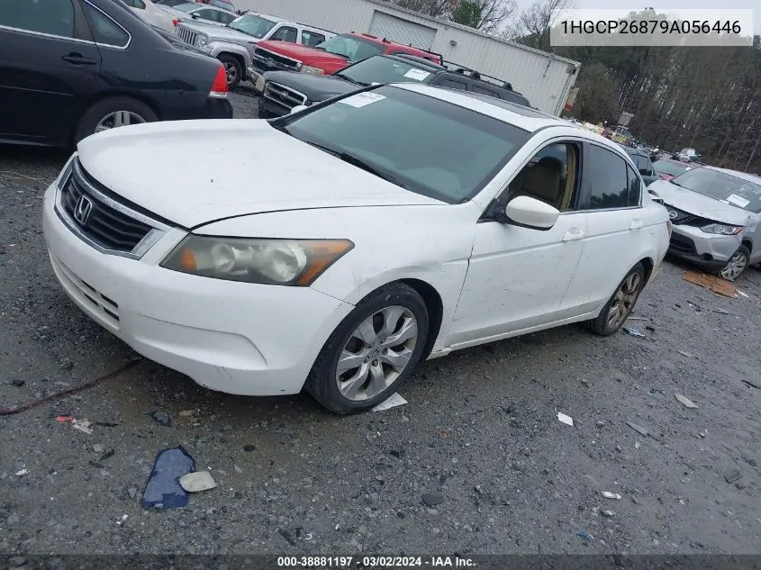 1HGCP26879A056446 2009 Honda Accord 2.4 Ex-L