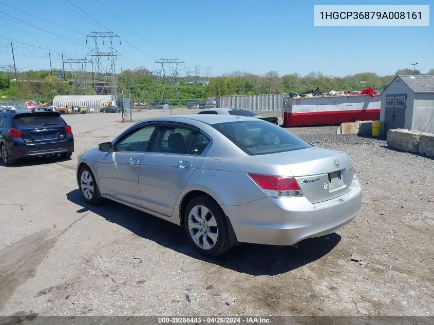 2009 Honda Accord 3.5 Ex-L VIN: 1HGCP36879A008161 Lot: 39288483