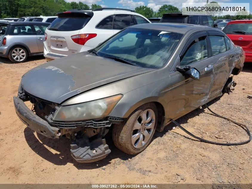 1HGCP36809A018014 2009 Honda Accord 3.5 Ex-L