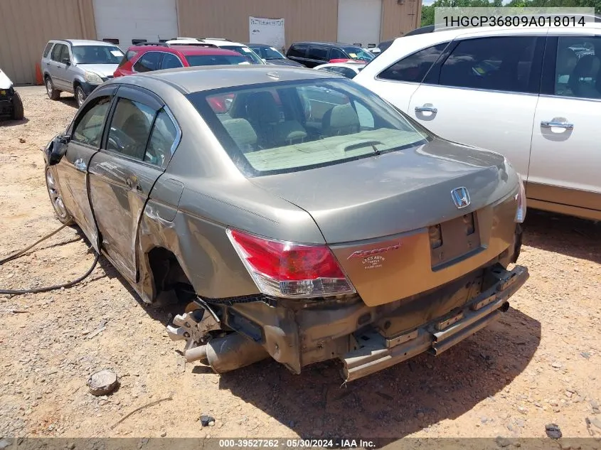 1HGCP36809A018014 2009 Honda Accord 3.5 Ex-L