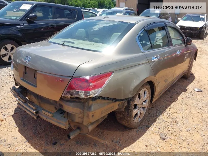 1HGCP36809A018014 2009 Honda Accord 3.5 Ex-L