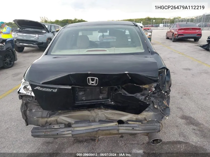 1HGCP26479A112219 2009 Honda Accord 2.4 Lx-P