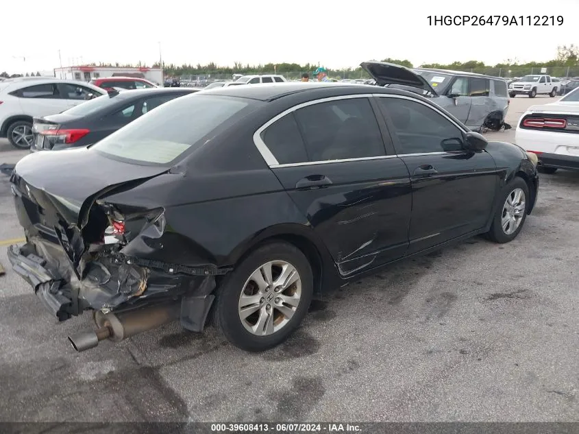 1HGCP26479A112219 2009 Honda Accord 2.4 Lx-P