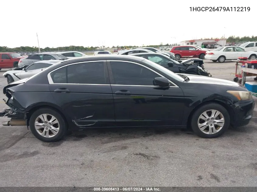 1HGCP26479A112219 2009 Honda Accord 2.4 Lx-P