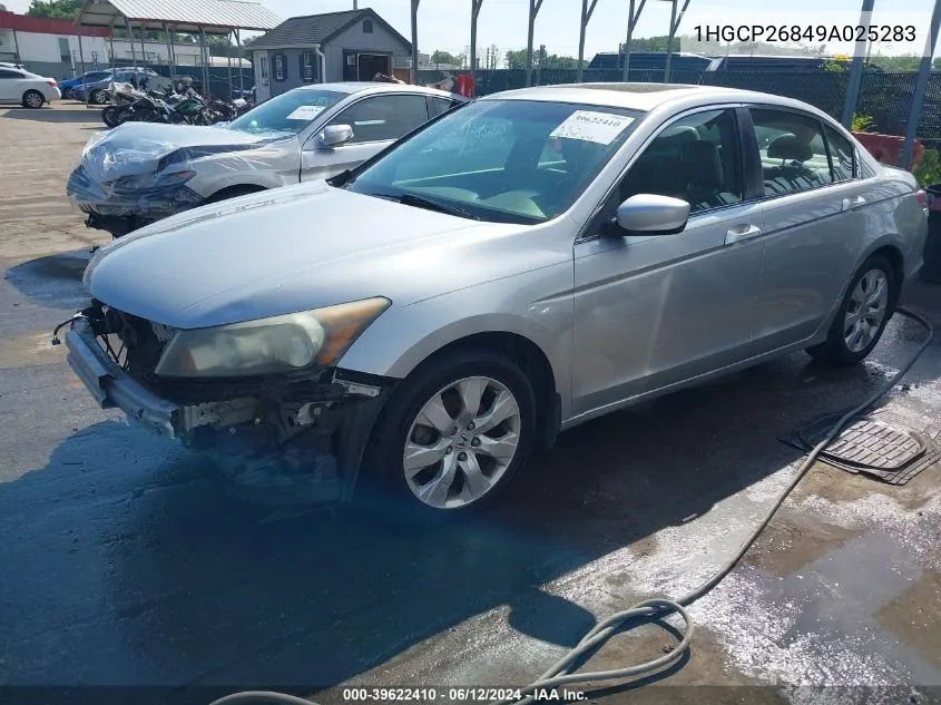 1HGCP26849A025283 2009 Honda Accord 2.4 Ex-L