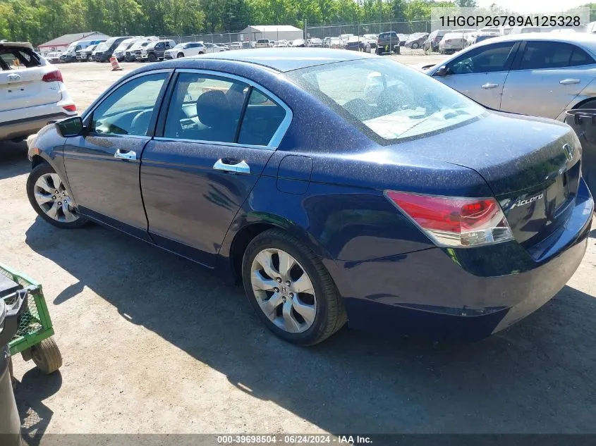 2009 Honda Accord 2.4 Ex VIN: 1HGCP26789A125328 Lot: 39698504