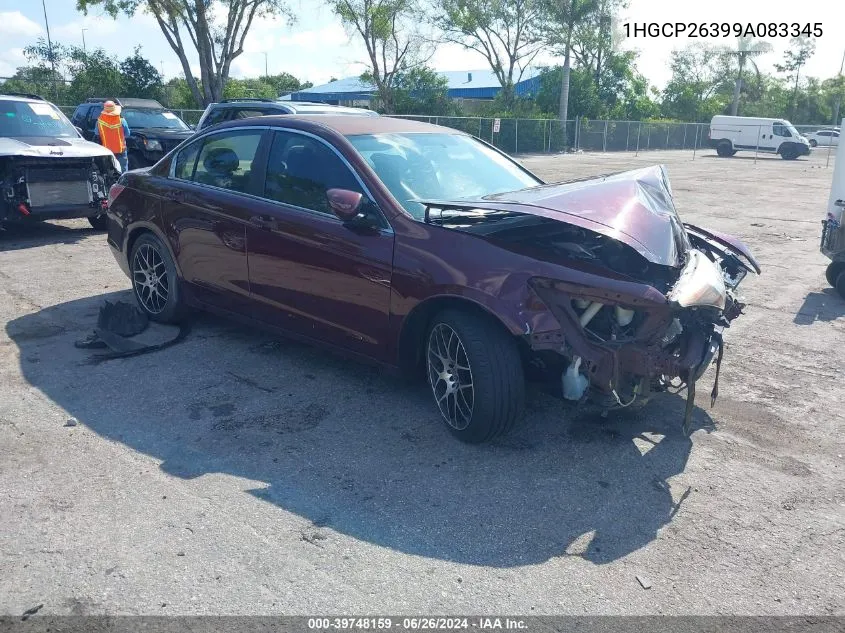 1HGCP26399A083345 2009 Honda Accord 2.4 Lx