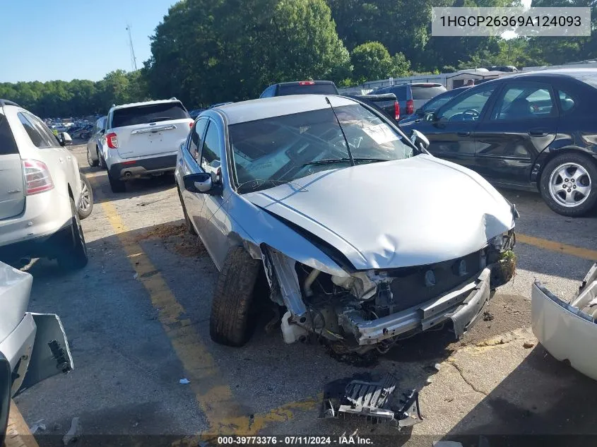 1HGCP26369A124093 2009 Honda Accord 2.4 Lx