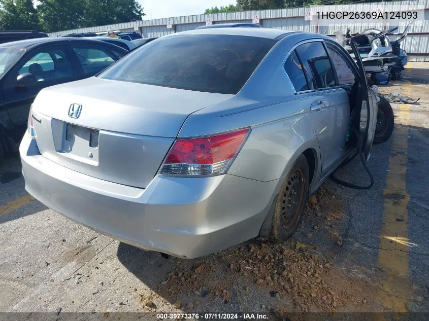 1HGCP26369A124093 2009 Honda Accord 2.4 Lx