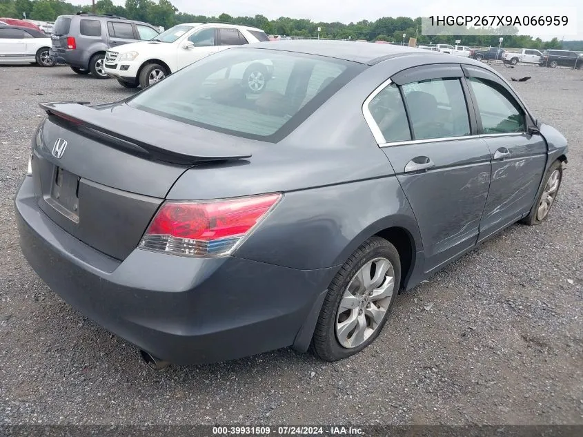 1HGCP267X9A066959 2009 Honda Accord 2.4 Ex