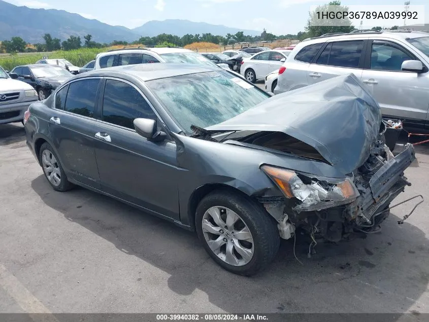 1HGCP36789A039992 2009 Honda Accord 3.5 Ex