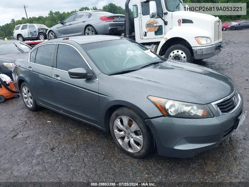 1HGCP26819A053221 2009 Honda Accord 2.4 Ex-L