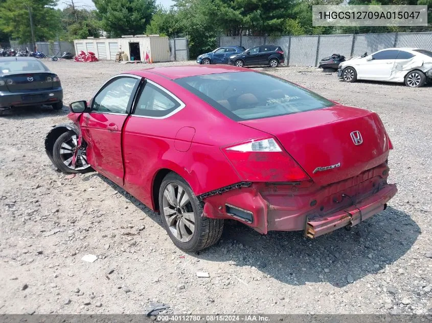 1HGCS12709A015047 2009 Honda Accord 2.4 Ex