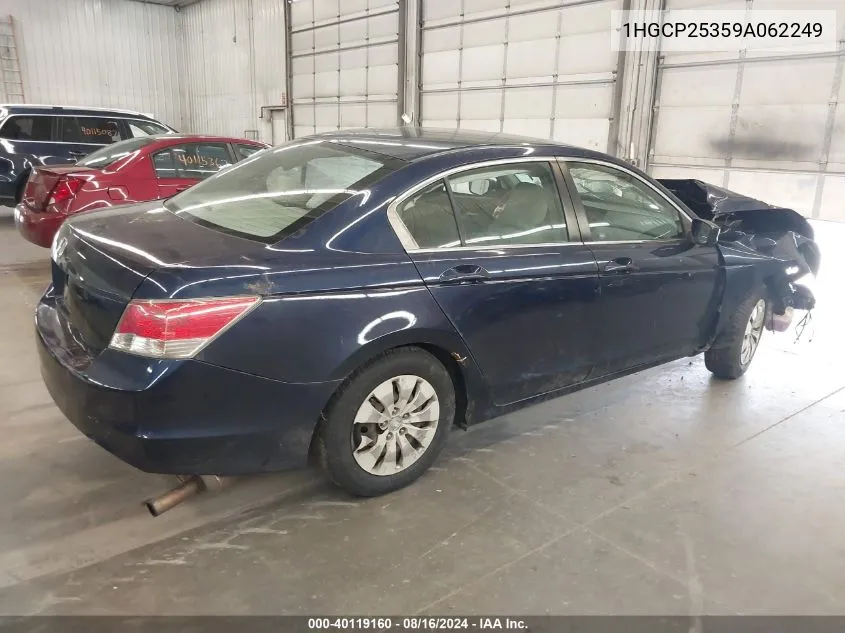 1HGCP25359A062249 2009 Honda Accord 2.4 Lx