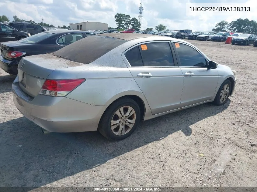 1HGCP26489A138313 2009 Honda Accord 2.4 Lx-P