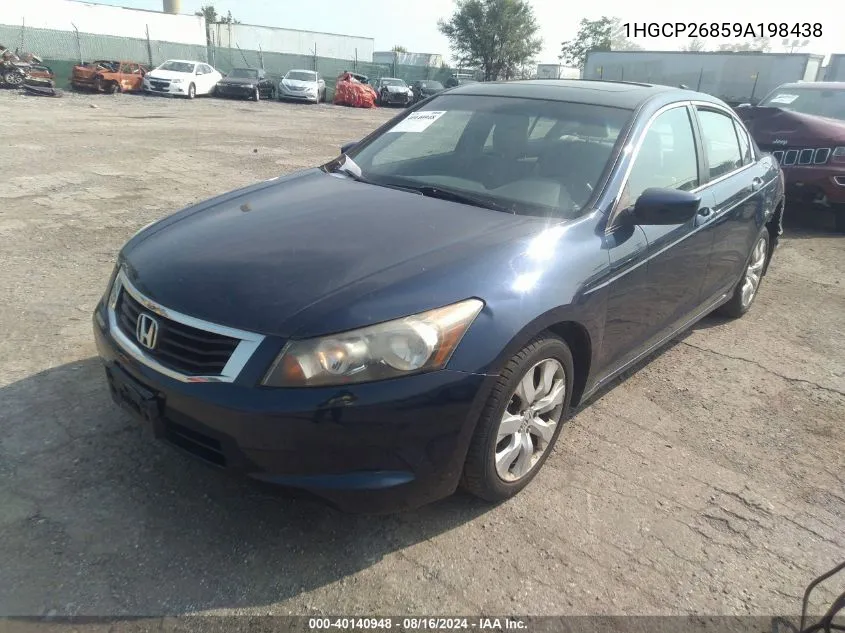 1HGCP26859A198438 2009 Honda Accord 2.4 Ex-L