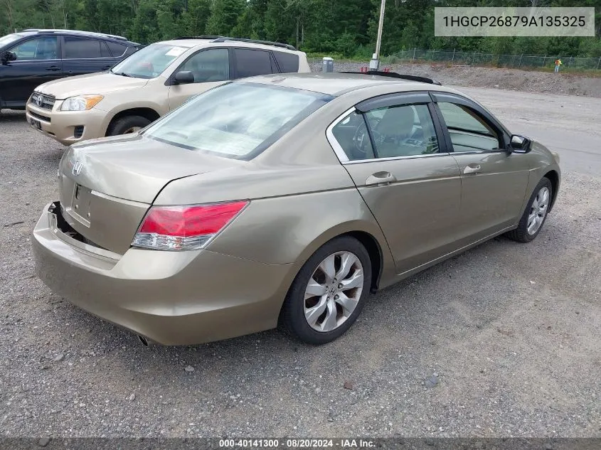 2009 Honda Accord 2.4 Ex-L VIN: 1HGCP26879A135325 Lot: 40141300