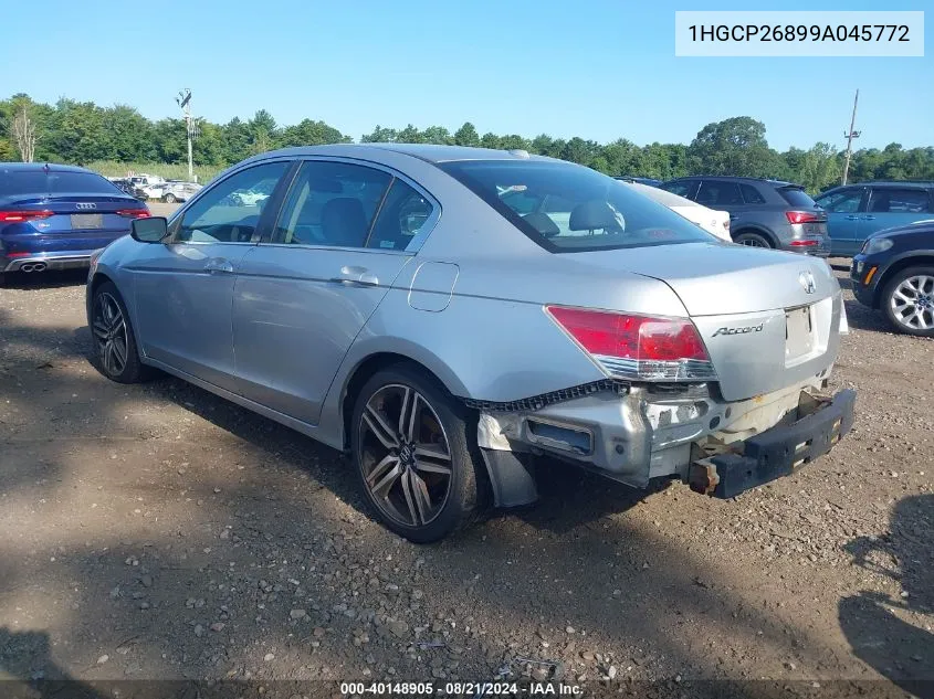 1HGCP26899A045772 2009 Honda Accord 2.4 Ex-L