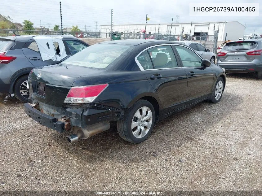 1HGCP26739A100465 2009 Honda Accord 2.4 Ex