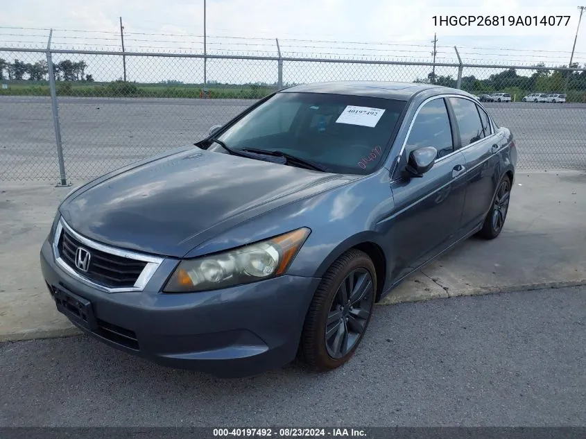 1HGCP26819A014077 2009 Honda Accord 2.4 Ex-L