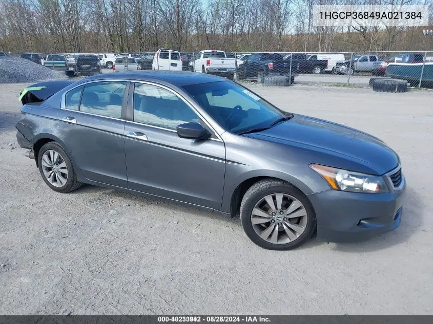 1HGCP36849A021384 2009 Honda Accord 3.5 Ex-L