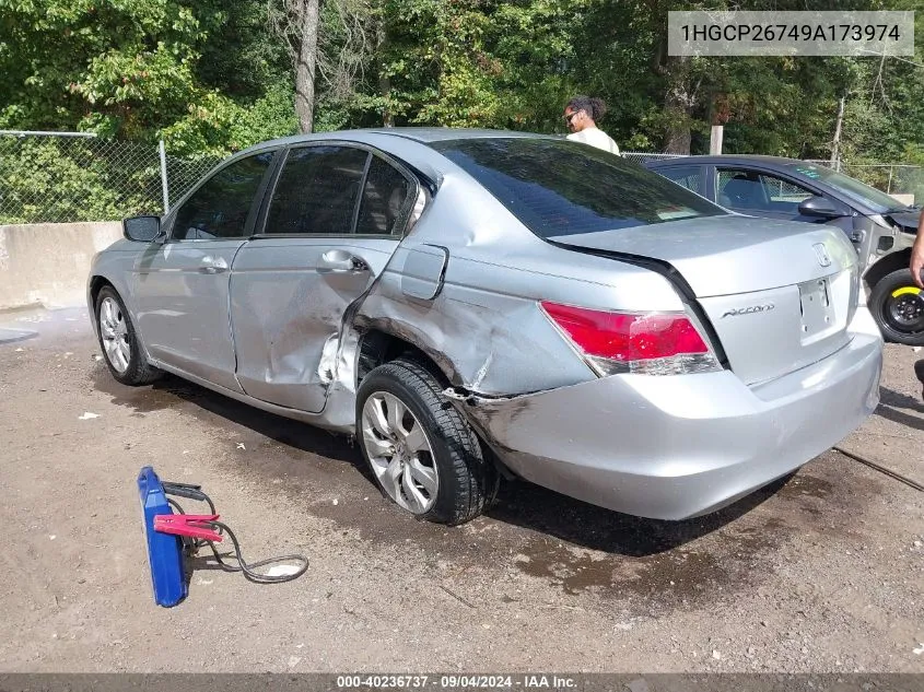 2009 Honda Accord 2.4 Ex VIN: 1HGCP26749A173974 Lot: 40236737