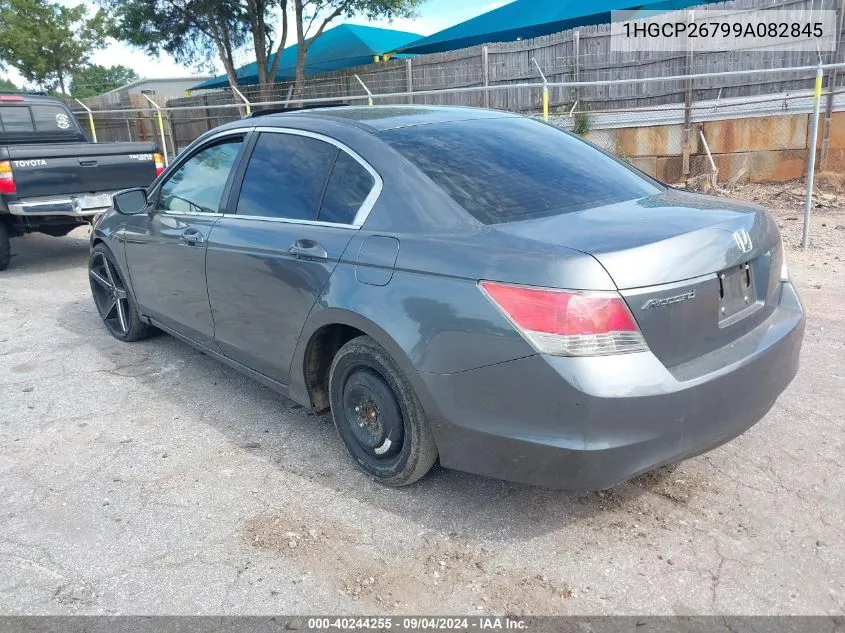 2009 Honda Accord 2.4 Ex VIN: 1HGCP26799A082845 Lot: 40244255