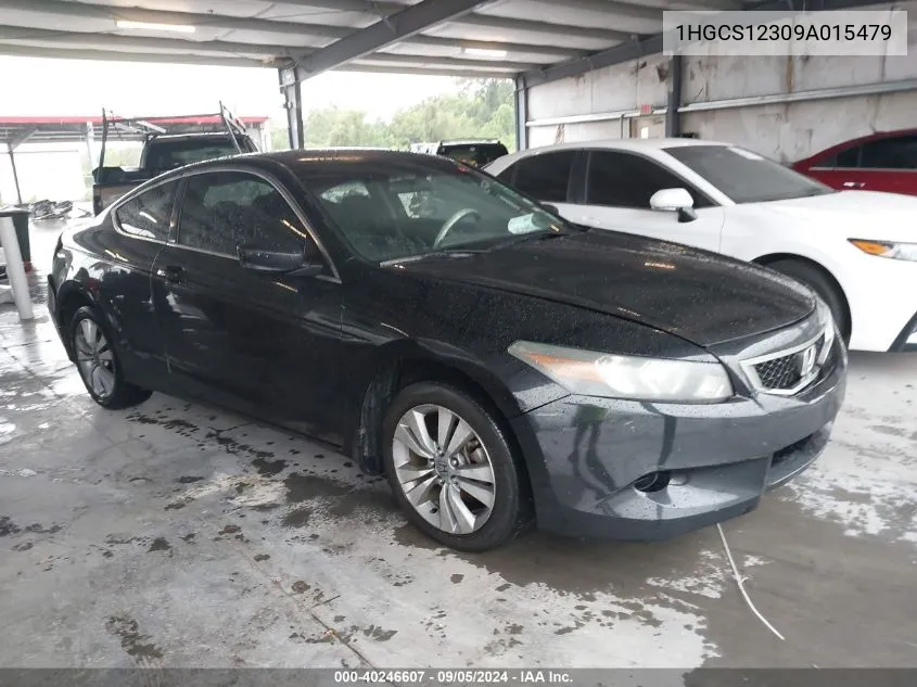 1HGCS12309A015479 2009 Honda Accord 2.4 Lx-S